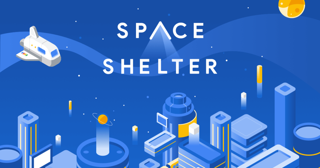 Image of the Space Shelter game