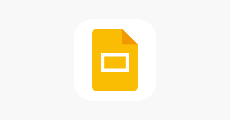 Google Slides logo