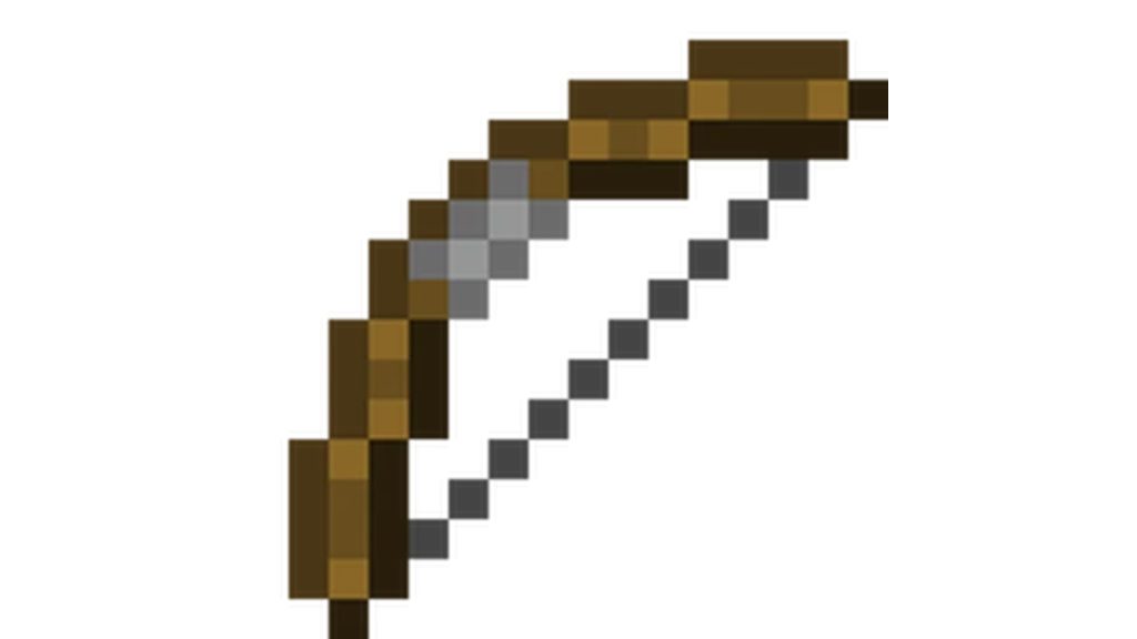 Image of a Minecraft bow