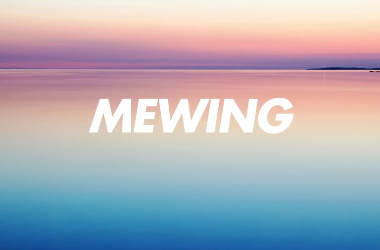 image for mewing mean in slang