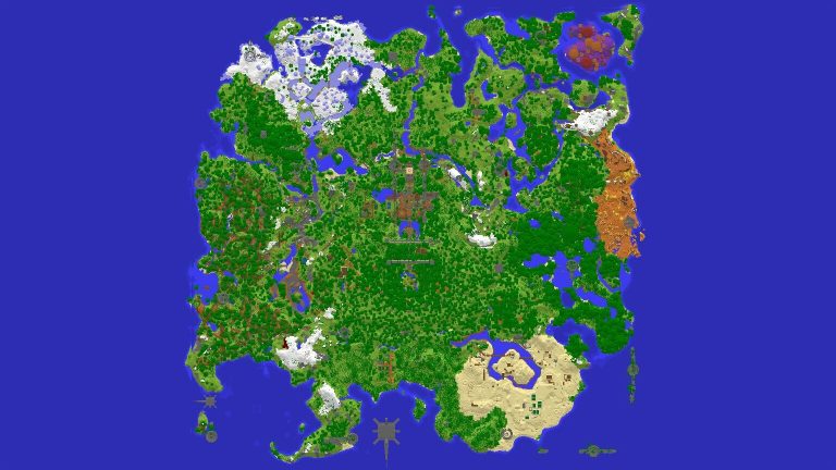 Minecraft map featured image