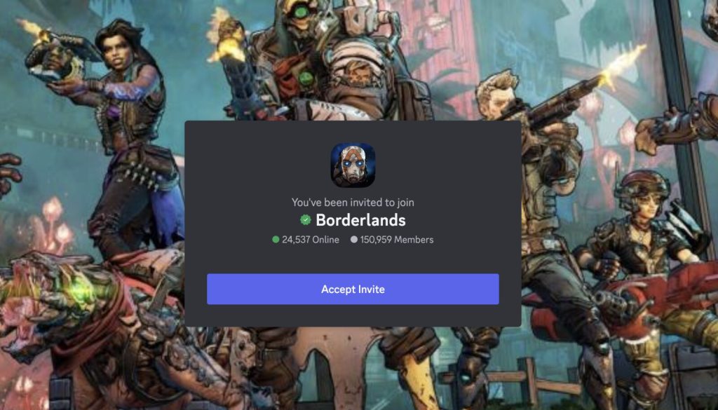 Borderlands 3 discord server