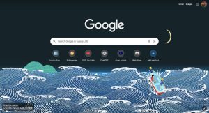 Google change background featured image