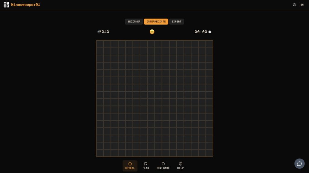 Minesweeper91 puzzle game 