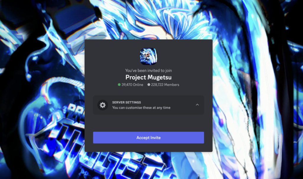 Project Mugetsu Discord