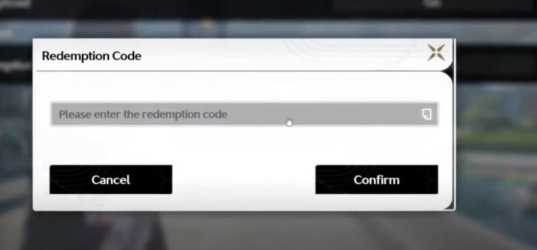 Screenshot to Redeem Codes