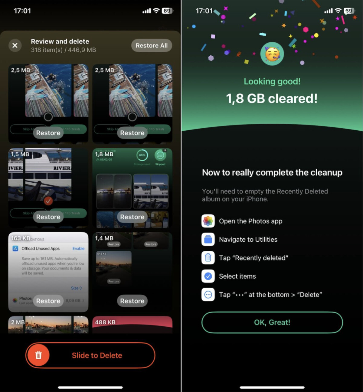 Clever Cleaner for iPhone Review: 100% Free, Ad-Free iOS Cleaner App ...