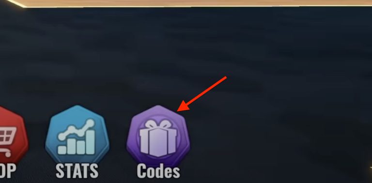 Image of the Codes section in Basketball Rivals