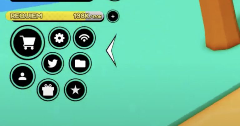 Image of the Twitter icon to redeem codes in Anime Fighters