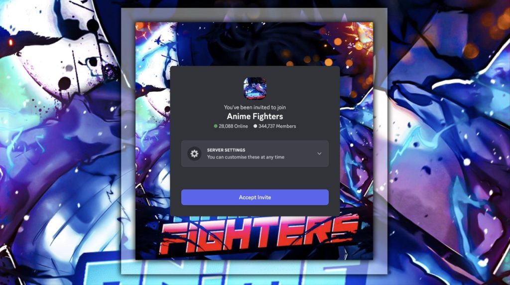 Anime fighters discord server
