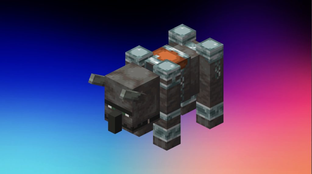 Image of ravager to make saddle in Minecraft