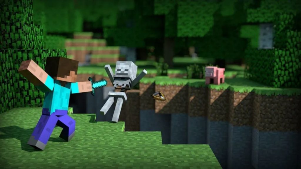 image for Minecraft is the game to play on chromebook