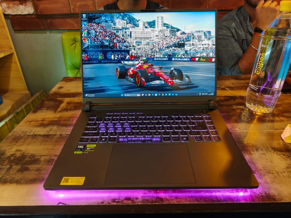Image of the design of the Strix G16