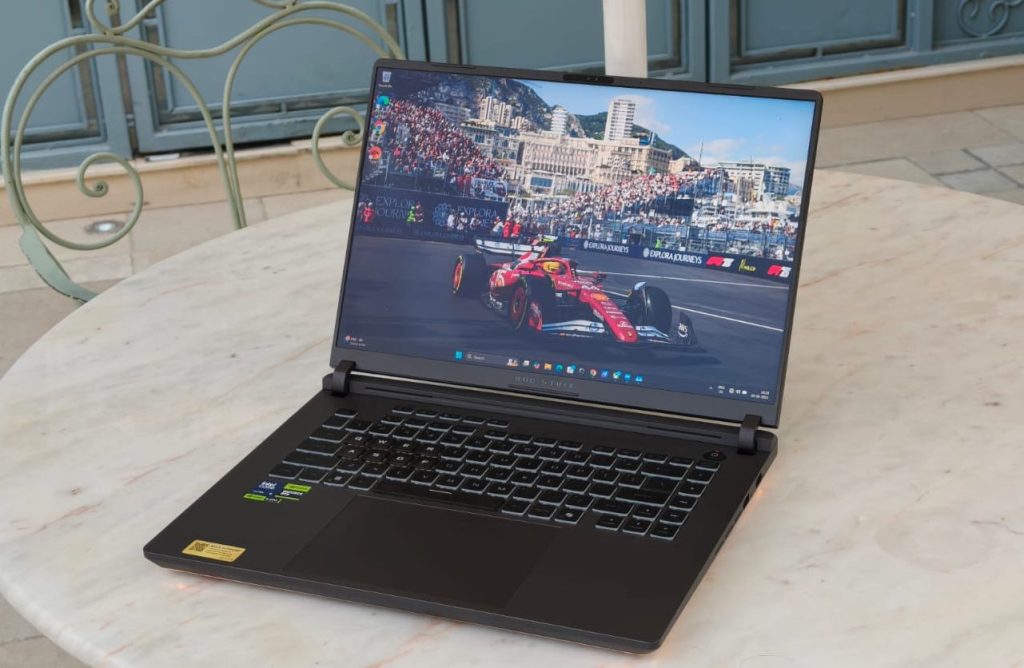 Image of the front design of the Asus ROG Strix G16