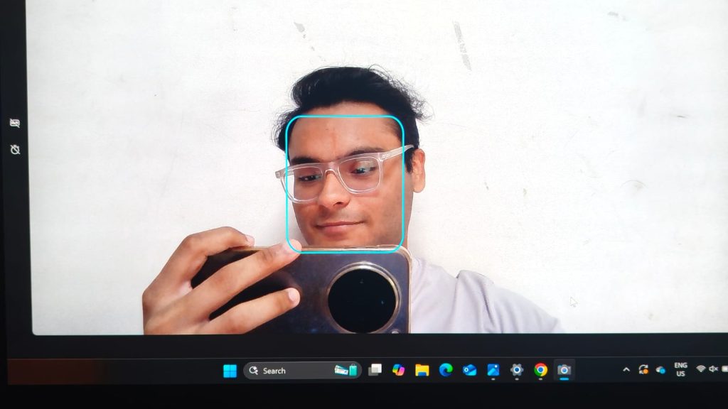 Image of the webcam performance