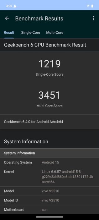 T4 Pro Geekbench