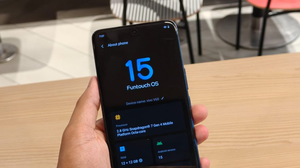 Image of the FunTouch OS skin