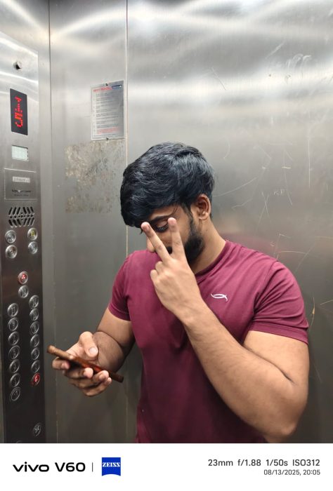 Camera sample from vivo v60