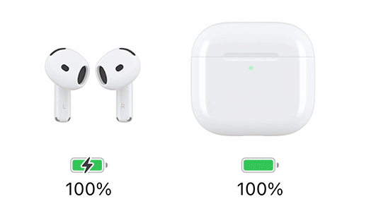 image to Check the battery levels on your iPhone