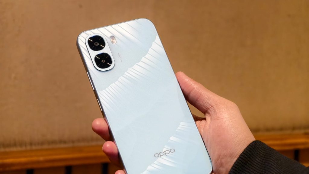 Back design of the OPPO A6x
