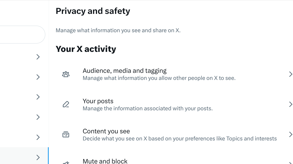 image to select audience, media