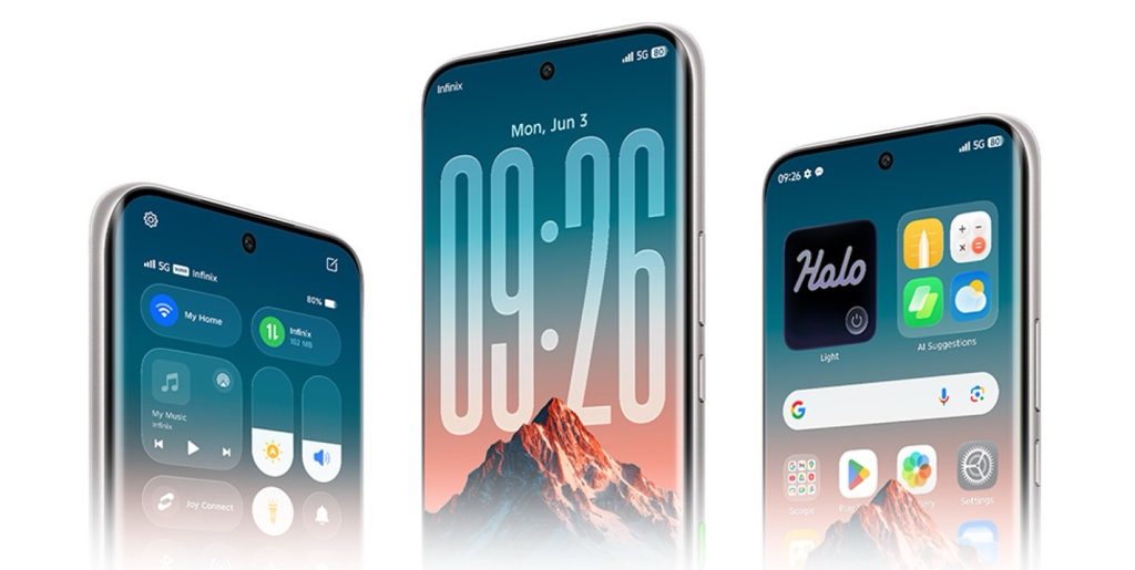 Display of the phone