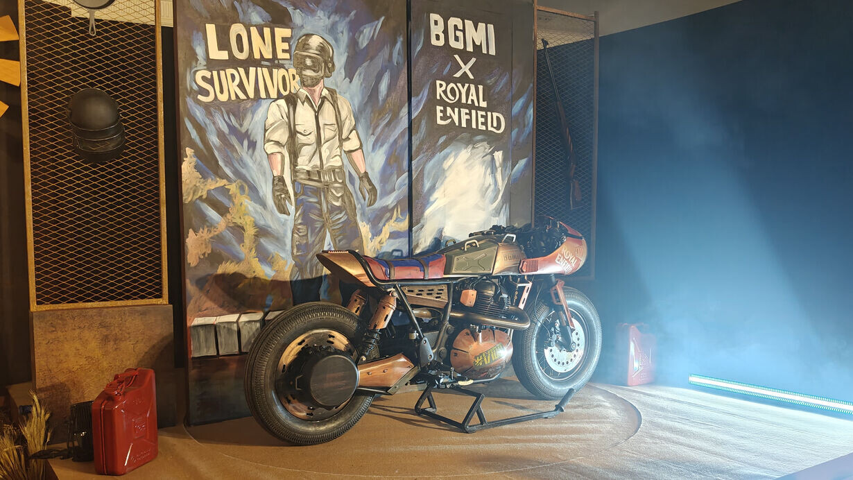 image for KRAFTON India has partnered with Royal Enfield to bgmi
