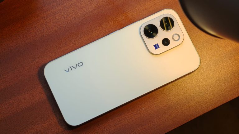 vivo V70 sitting on a table