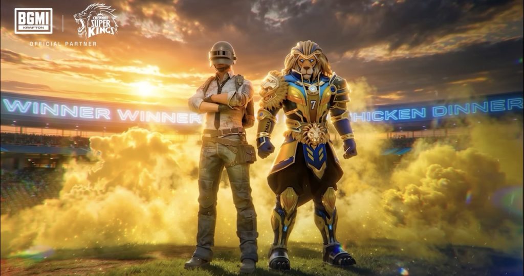 BGMI with CSK Collaboration