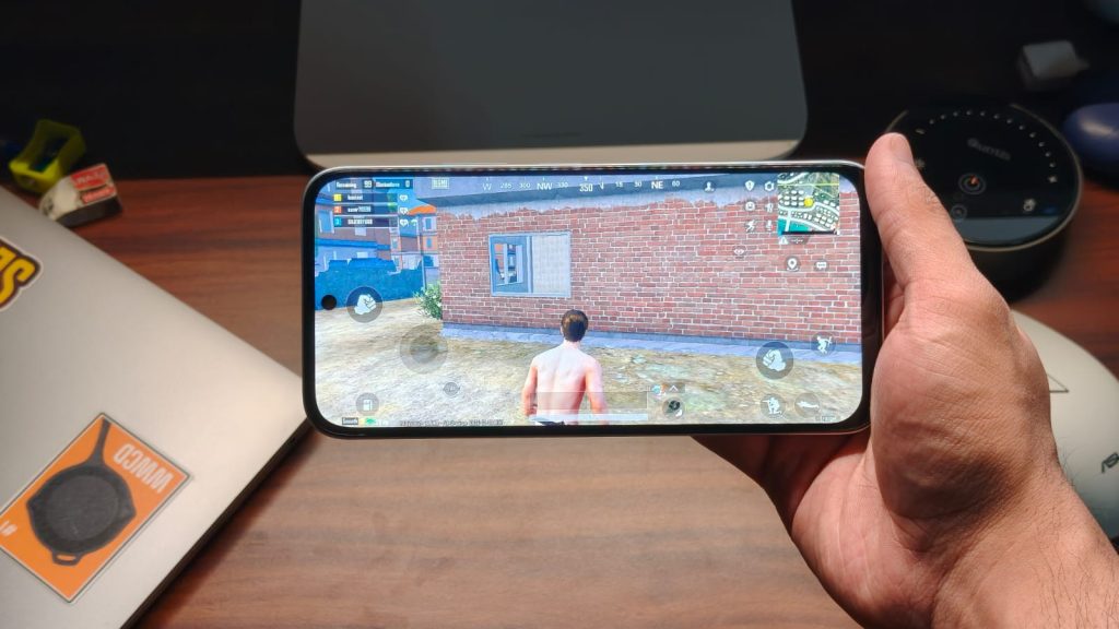 A person playing BGMI