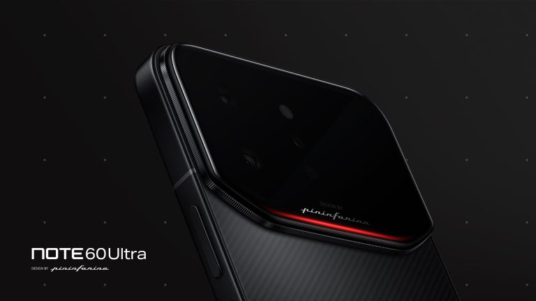 Infinix Note 60 ultra Pininfarina design