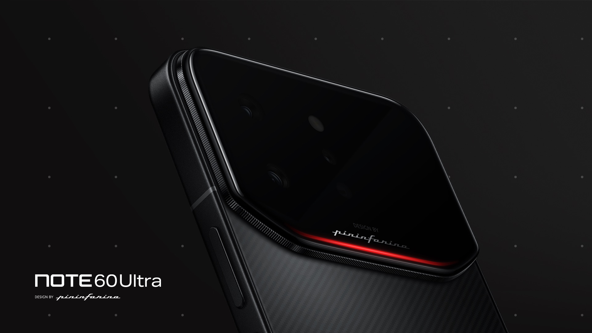 Infinix Note 60 ultra Pininfarina design