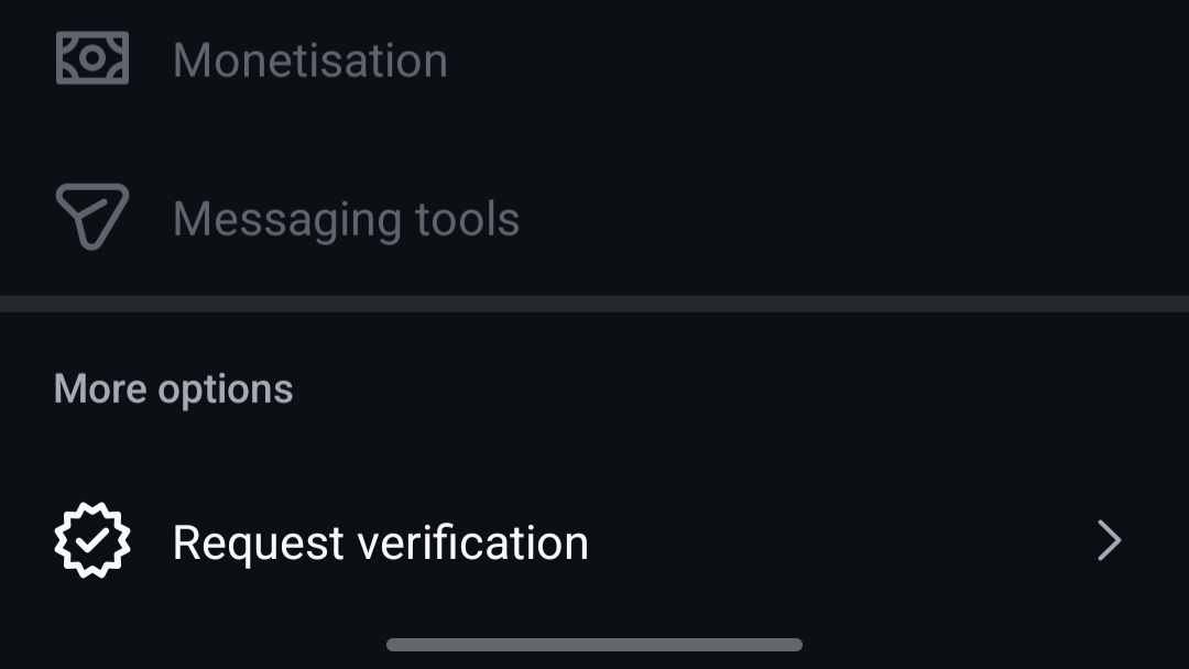 image from Select Request Verification.
