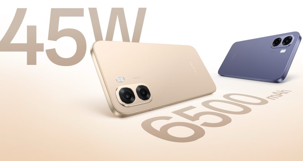 Different colors of the OPPO A6s