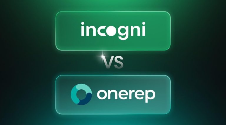 incogni vs onerep logo