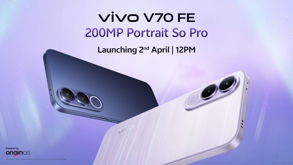 vivo V70 FE teaser
