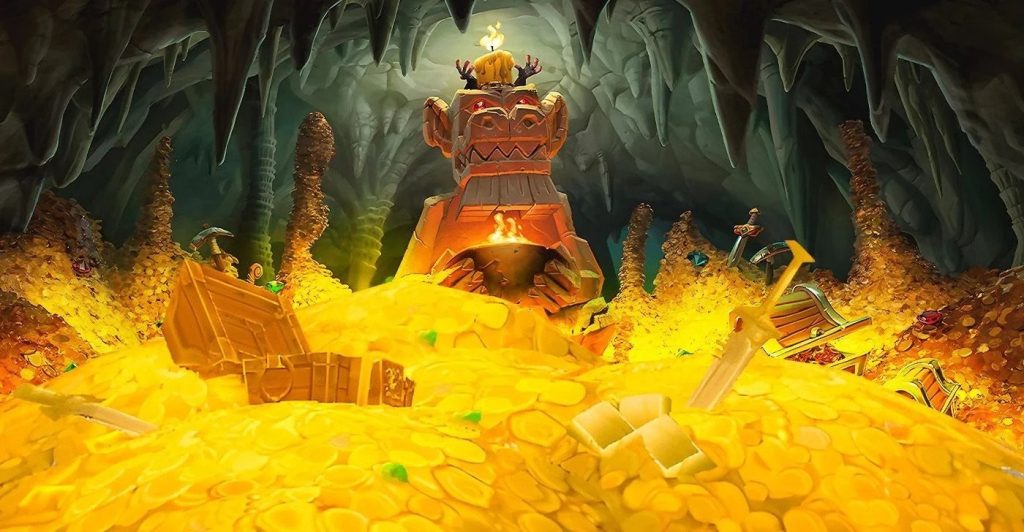 A place filled with gold in wow