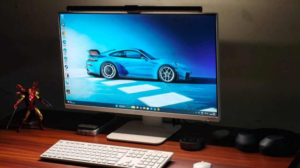 Side profile of the Asus AiO