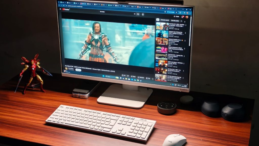 Iron Man 2 scene played on YouTube